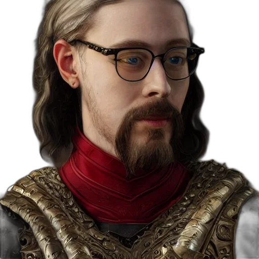 crown, staff, hair, dragon transparent PNG cut-out