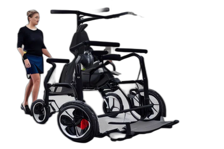 robot, 3d render, mobility, walking transparent PNG cut-out