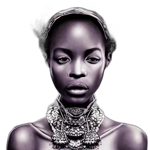 jewelry, face, crown, photorealistic transparent PNG cut-out