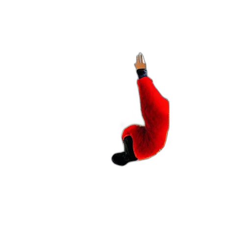 staff, santa, buzzing, flying transparent PNG cut-out