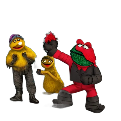 3d render, concept art, snow, outer space, fire, bank, heist, sesame transparent PNG cut-out