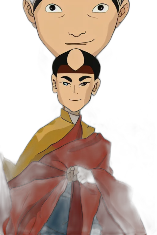 staff, mask, crown, dragon transparent PNG cut-out