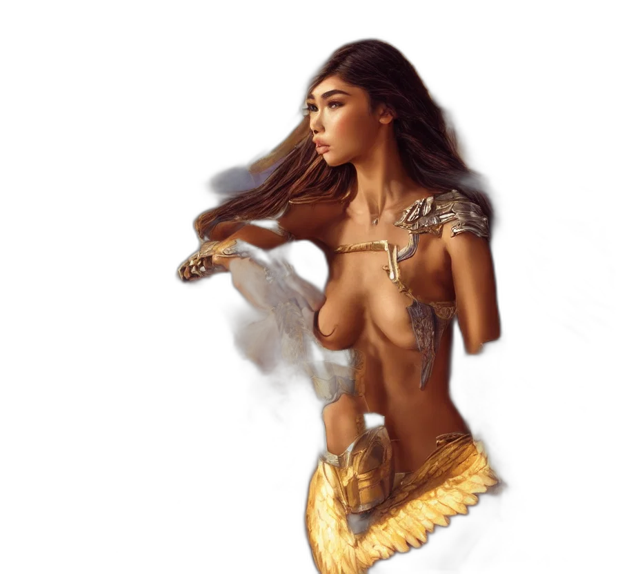 jewelry, fantasy art, concept art, photorealistic transparent PNG cut-out