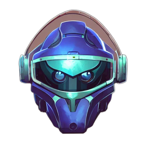 robot, mask, face, concept art transparent PNG cut-out