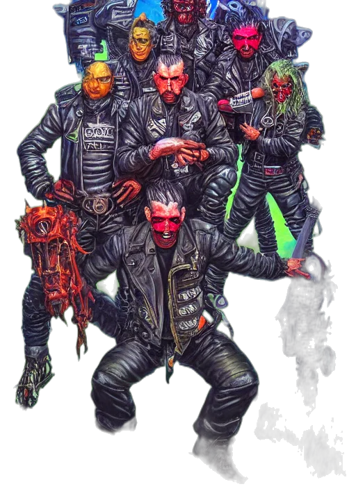 jacket, staff, cyberpunk, concept art, comic book art, pixel art, outer space, fire transparent PNG cut-out