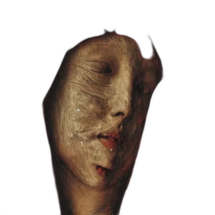 mask, face, shoes, staff transparent PNG cut-out