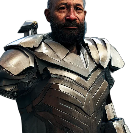 staff, face, mask, robot transparent PNG cut-out
