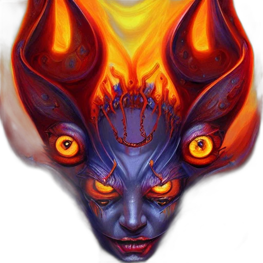 mask, face, creature, dragon transparent PNG cut-out