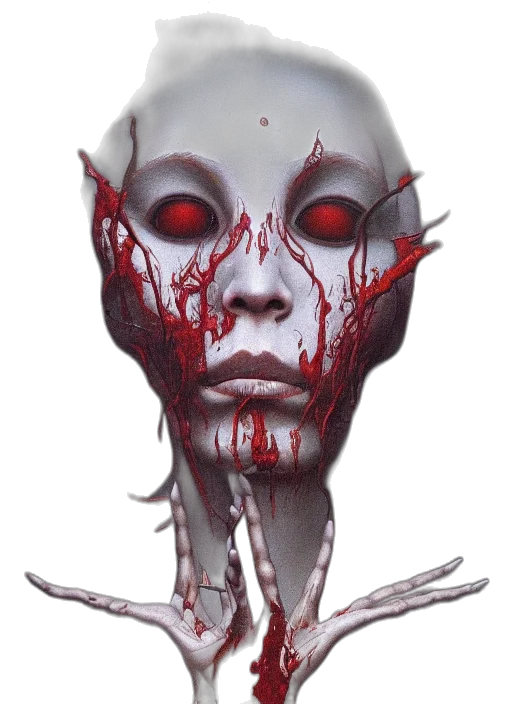 mask, face, creature, robot transparent PNG cut-out
