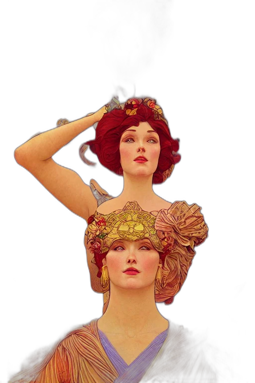 crown, jewelry, hat, staff transparent PNG cut-out