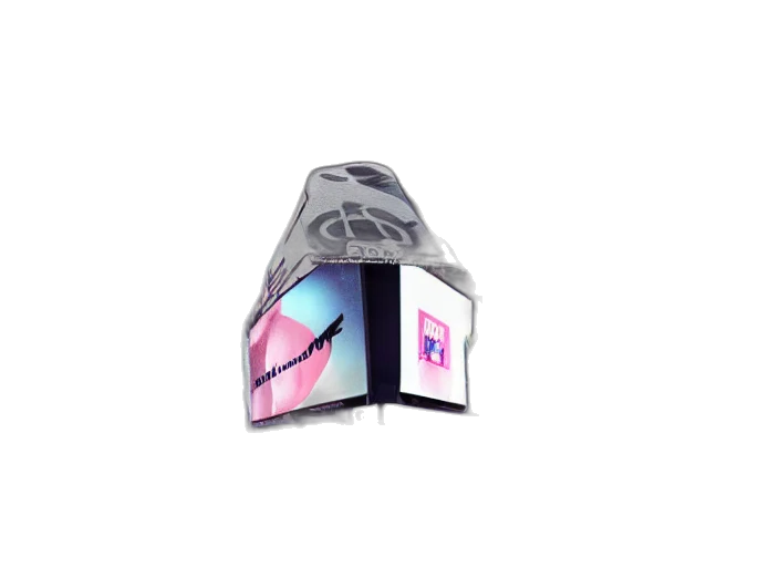 shoes, bottle, weapon, hat, vaporwave, 3d render, cyberpunk, photorealistic transparent PNG cut-out