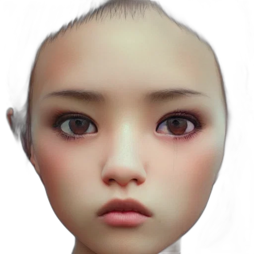 face, mask, robot, creature transparent PNG cut-out