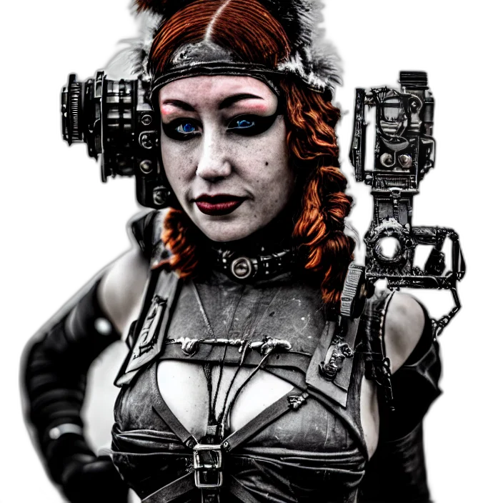 staff, robot, face, weapon transparent PNG cut-out