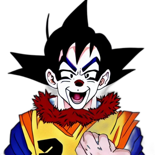 animal, jacket, mask, cartoon, anime, concept art, pixel art, goku transparent PNG cut-out