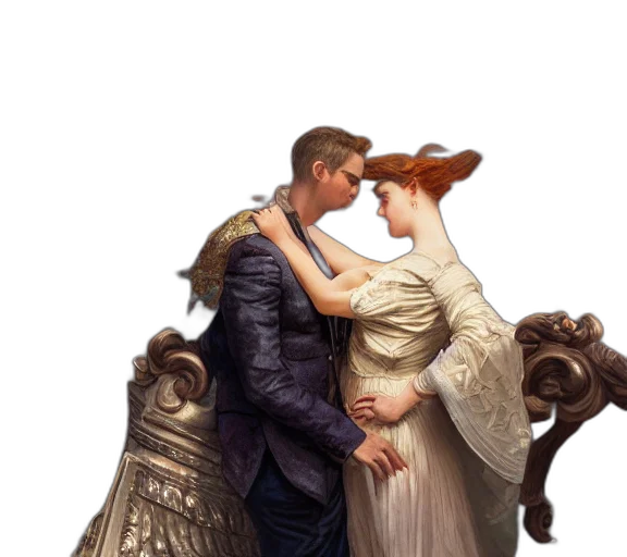 crown, dress, sword, fantasy art, concept art, photorealistic, oil painting, fire transparent PNG cut-out