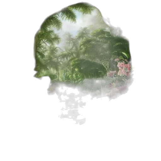 tree, dragon, mask, hat transparent PNG cut-out