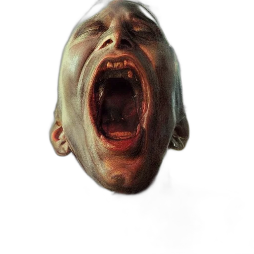 face, mask, creature, animal transparent PNG cut-out
