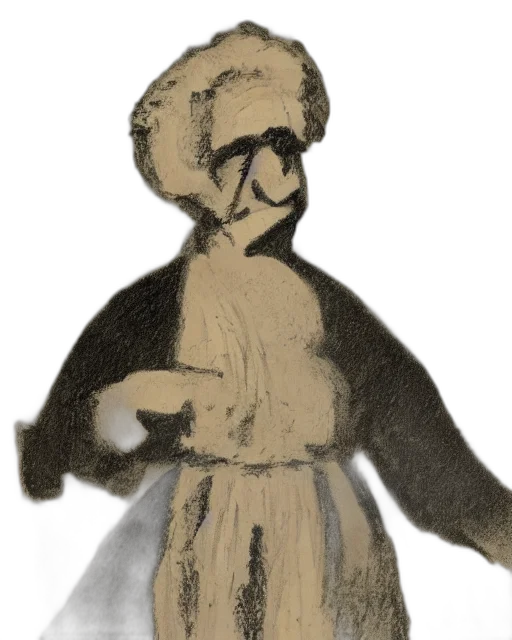 staff, dress, mask, face transparent PNG cut-out