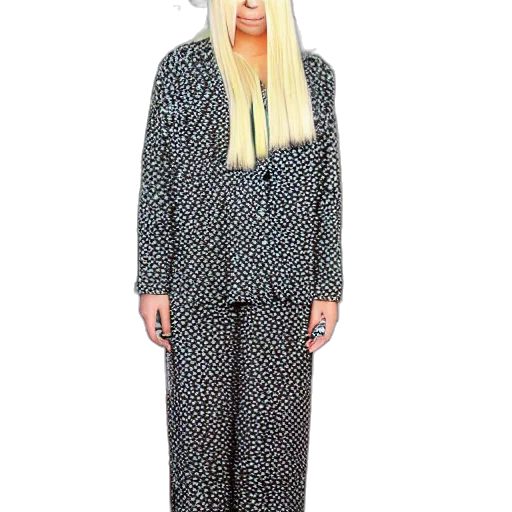 jacket, dress, hair, sia, furler, red, carpet transparent PNG cut-out