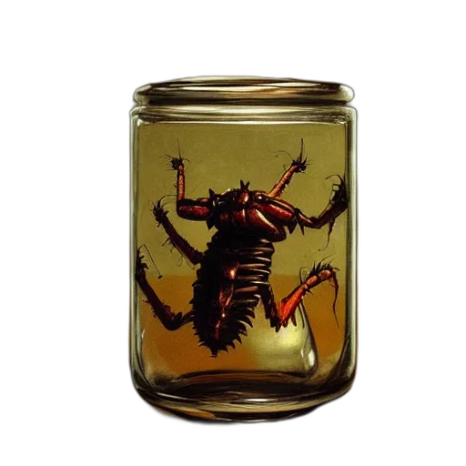 bottle, creature, food, animal transparent PNG cut-out