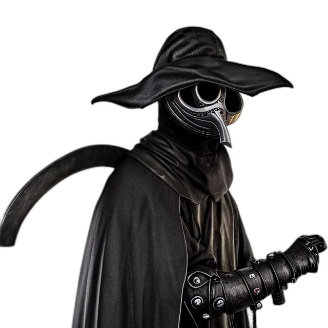 mask, staff, animal, jacket transparent PNG cut-out