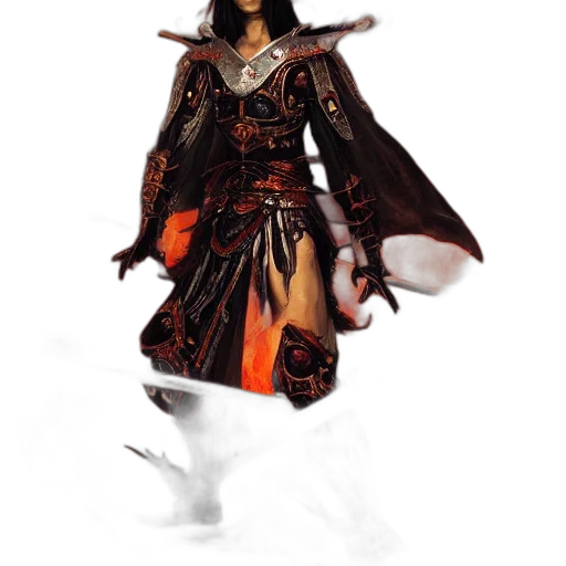 staff, sword, concept art, fantasy art, comic book art, 3d render, dark, red transparent PNG cut-out