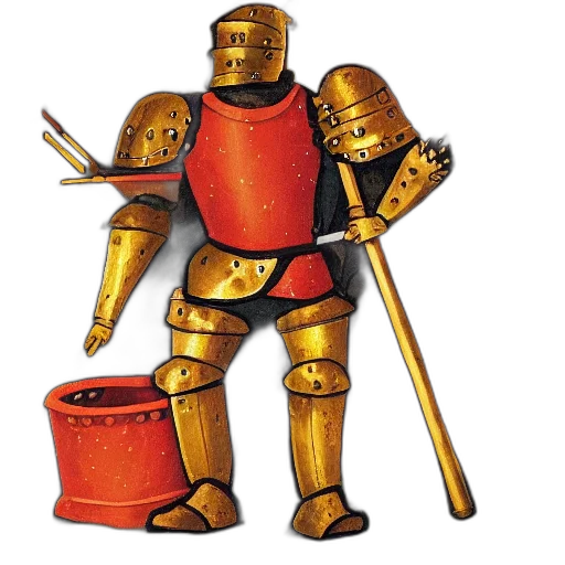 robot, sword, staff, weapon transparent PNG cut-out