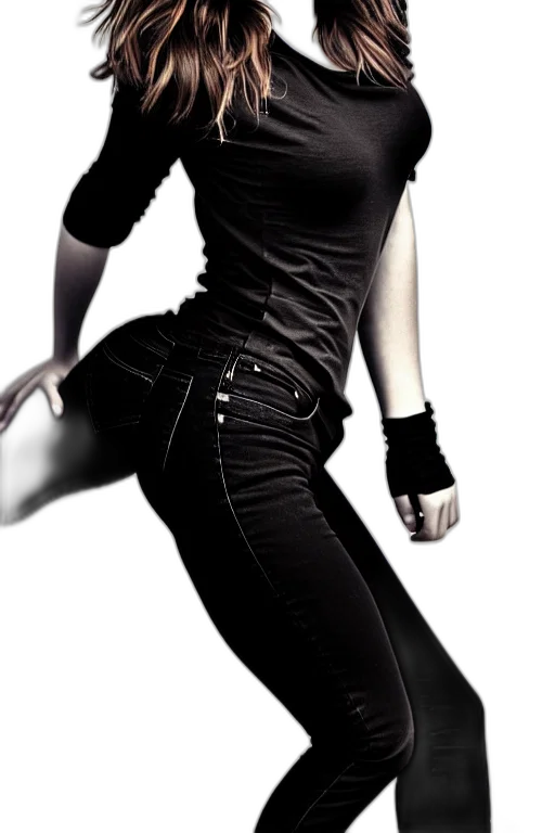 staff, jacket, photorealistic, concept art, 3d render, comic book art, dark, monochrome transparent PNG cut-out