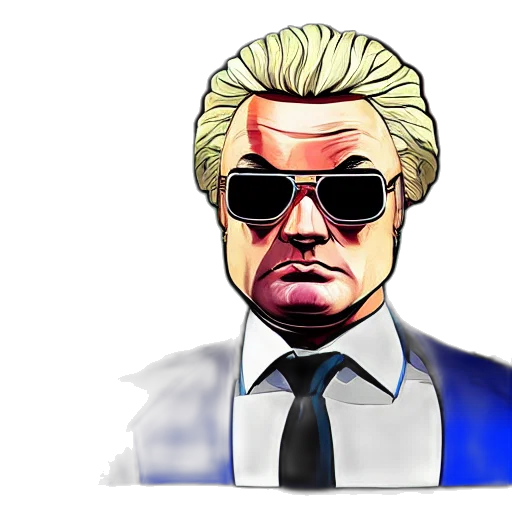 face, staff, cartoon, comic book art transparent PNG cut-out