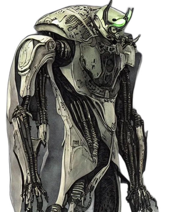 robot, mask, creature, concept art transparent PNG cut-out