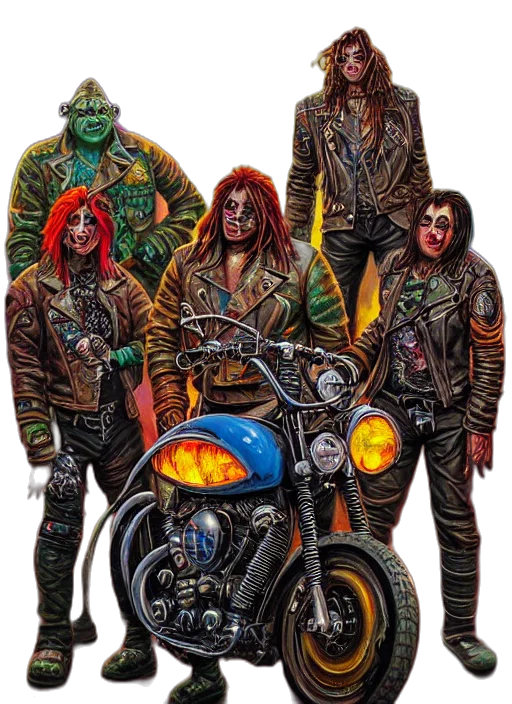 jacket, comic book art, concept art, fantasy art transparent PNG cut-out