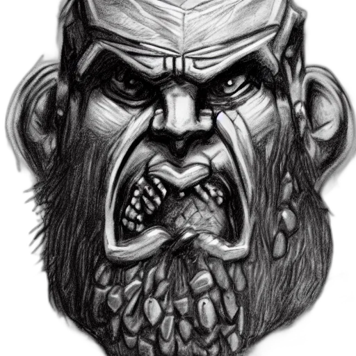 face, mask, creature, fantasy art transparent PNG cut-out