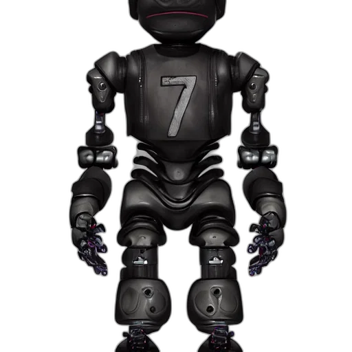 robot, 3d render, concept art, pixel art, cartoon, boy, jacket, design transparent PNG cut-out