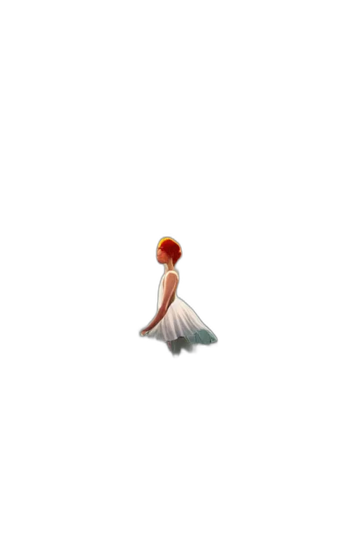 dress, creature, hair, crown, pixel art, concept art, 3d render, fantasy art transparent PNG cut-out
