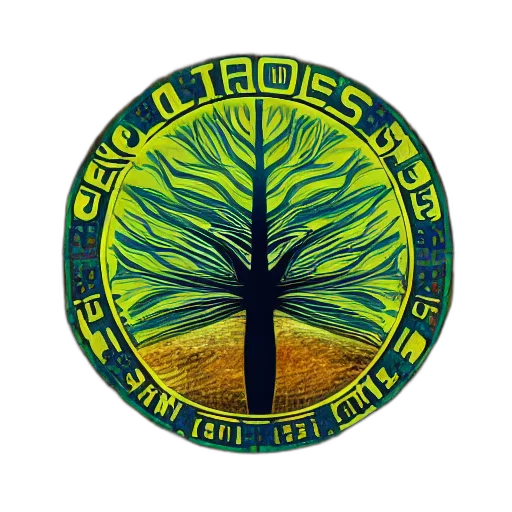 concept art, forest, green, trees transparent PNG cut-out