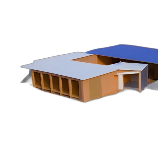 building, 3d render, concept art, babyschema, shape, dessert transparent PNG cut-out