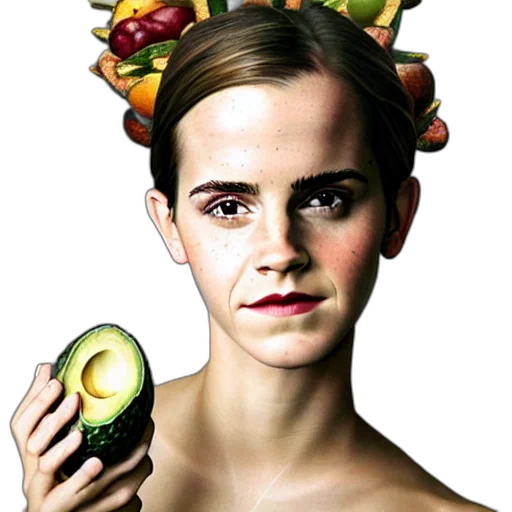 crown, face, hat, food transparent PNG cut-out