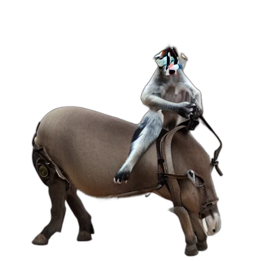 animal, creature, robot, staff transparent PNG cut-out