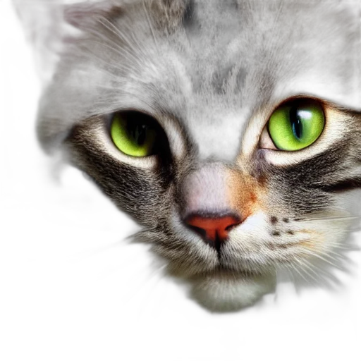 animal, face, creature, photorealistic transparent PNG cut-out