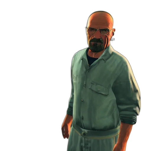 staff, jacket, face, weapon transparent PNG cut-out