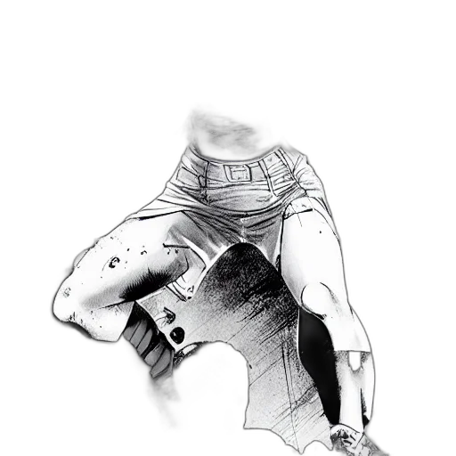 jacket, animal, robot, mask, comic book art, concept art, photorealistic, cyberpunk transparent PNG cut-out