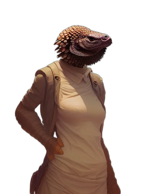 creature, dragon, animal, staff, concept art, 3d render, pixel art, fantasy art transparent PNG cut-out