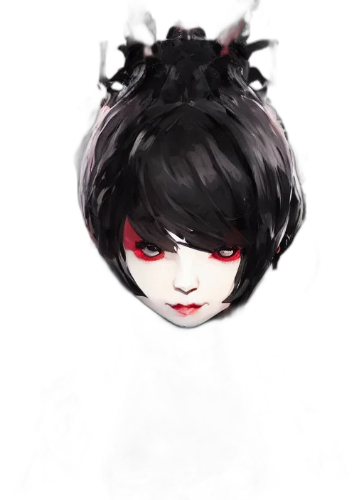 mask, face, hair, hat transparent PNG cut-out