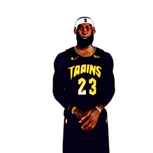 lebron, james, black, lodge transparent PNG cut-out