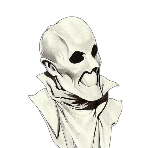 mask, face, staff, creature transparent PNG cut-out