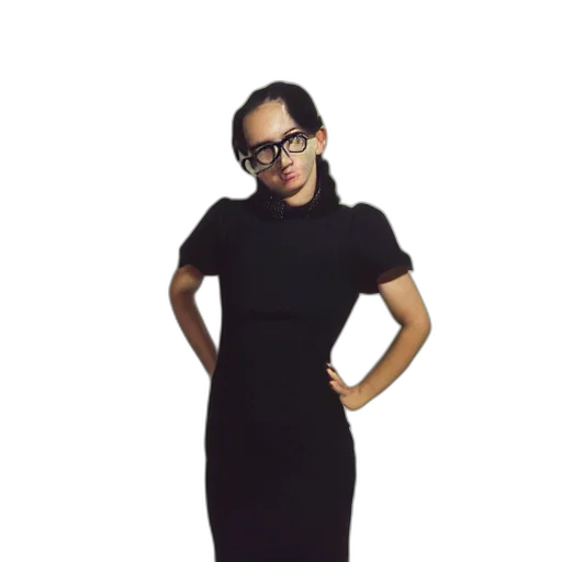 dress, staff, cartoon, 3d render transparent PNG cut-out