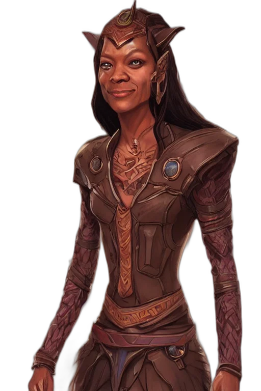 staff, face, concept art, fantasy art, comic book art, photorealistic, earth tones, zoe transparent PNG cut-out