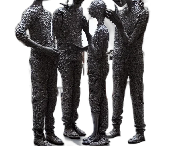 staff, mask, robot, jacket transparent PNG cut-out
