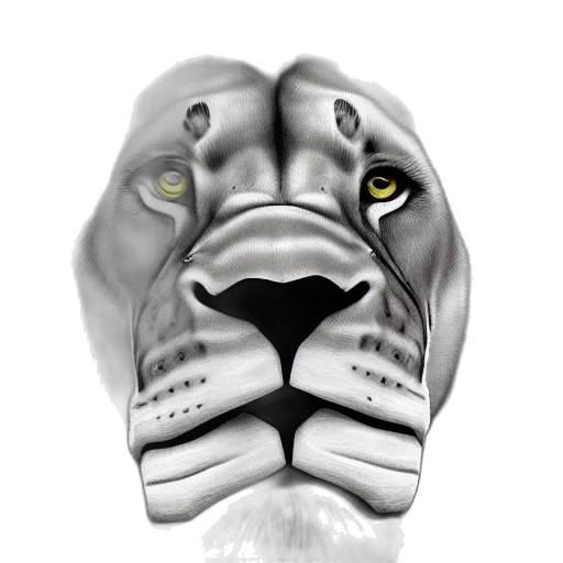 mask, face, animal, crown, photorealistic, 3d render, pencil sketch, concept art transparent PNG cut-out