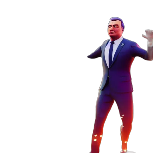 3d render, concept art, viktor, orban transparent PNG cut-out